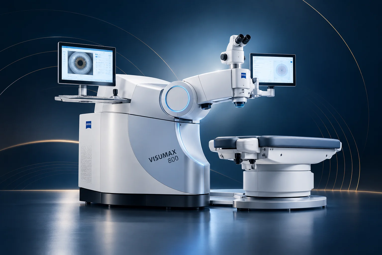 Laser femtoseconde ZEISS VisuMax 800 utilisé pour le LASIK au CHU de Reims